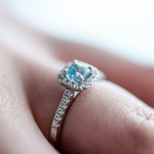 Blue Gem Ring